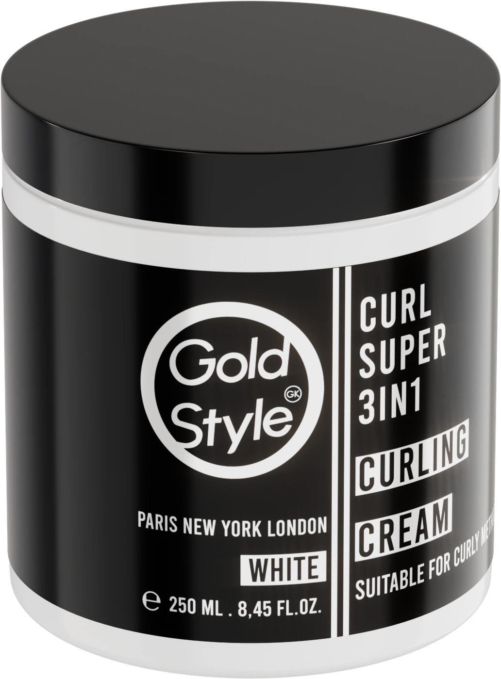 Gold Style Curl Super 3 in 1 White